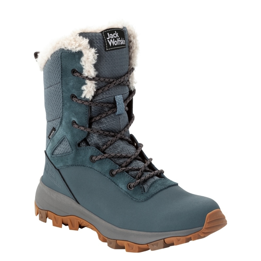 Jack Wolfskin Women's Winter Boots - Teal and Tan